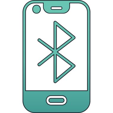 vektör cep telefon simgesi