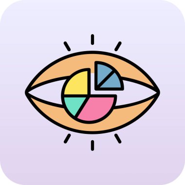 vektör gözü resmetmesi