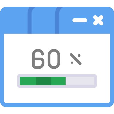 Hız düzeyi simgesi doldurulmuş ana hatlar biçiminde