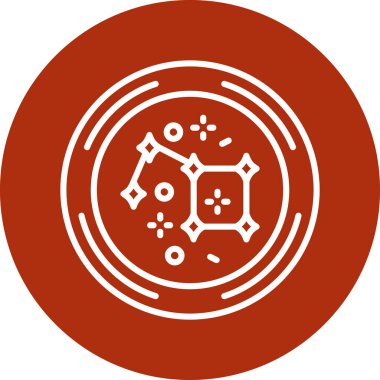 Modern simgenin vektör illüstrasyonu