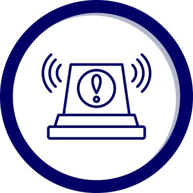 İşaret. Web simgesi basit illüstrasyon