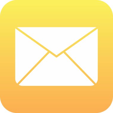 soyut arkaplan gruplandırılmış posta simgesi