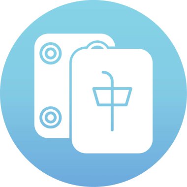 Modern simgenin vektör illüstrasyonu