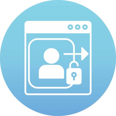 seo modern simgesinin vektör illüstrasyonu