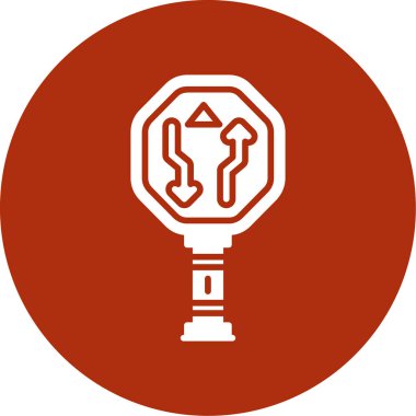 Ampul simgesinin vektör illüstrasyonu