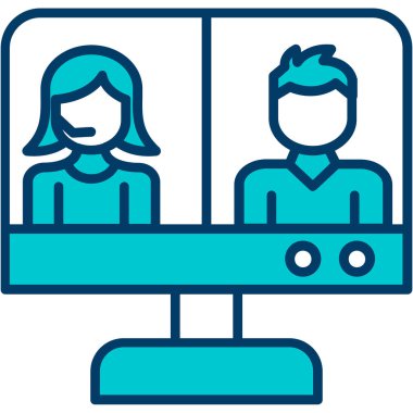 iş simgesi, vektör resimleme