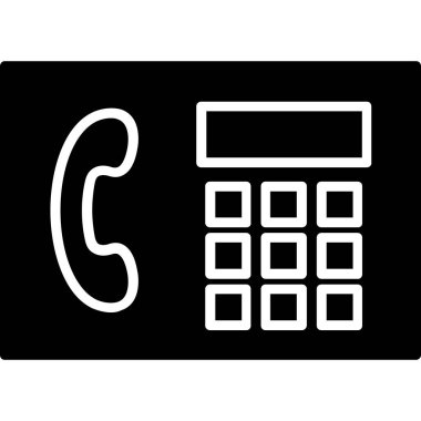 vektör glyph düz simge tasarımını ara