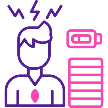 Adamım. Web simgesi vektör illüstrasyonu