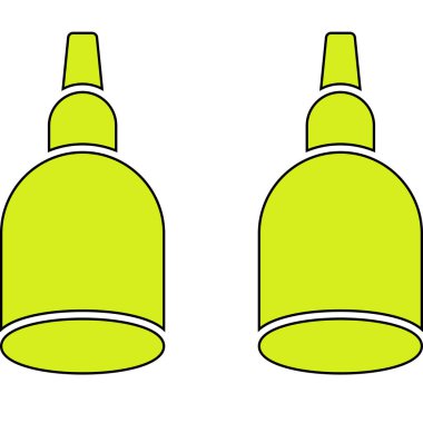 Çizgi film kuklasının vektör çizimi