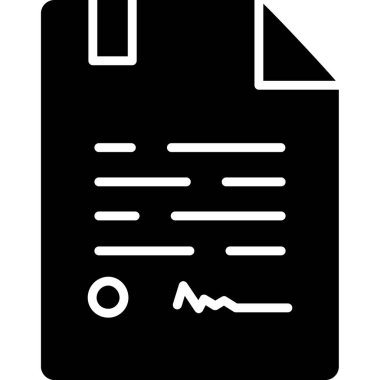 kağıt belge vektör simgesi