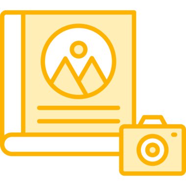 kamera simgesi vektör illüstrasyonu