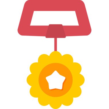 Çiçek. Web simgesi basit illüstrasyon