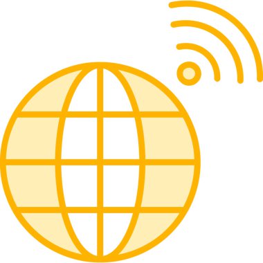 dünya çapında internet simgesi