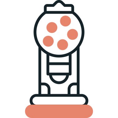 Bir köpek mamasının vektör simgesi