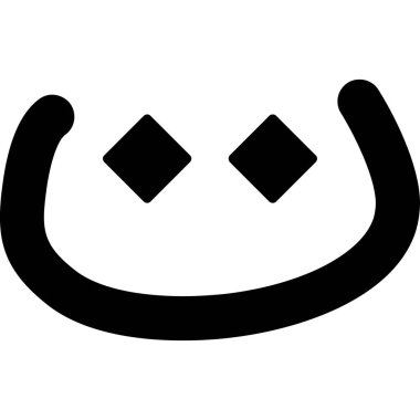 Gülümse yüz simgesi, taslak biçimi