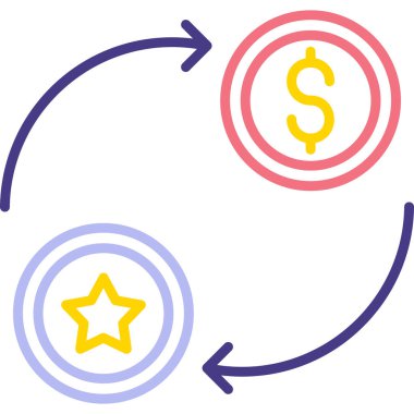 iş simgesi vektör illüstrasyonu