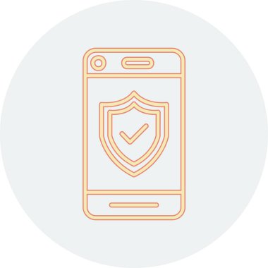 cep telefonu ikonu vektör illüstrasyonu