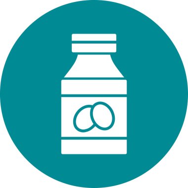 Kişisel ve ticari kullanım için şişe vektör simgesi simgesi vektör çizimi..