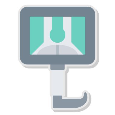 Mutfak aletleri düz ikon vektör illüstrasyon tasarımı