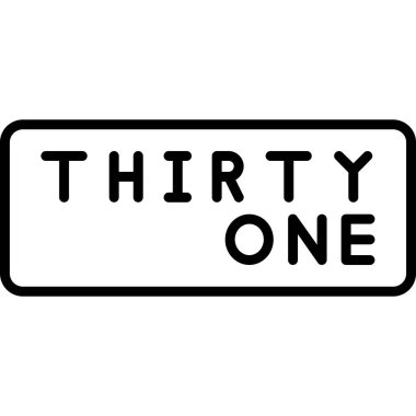 Arkaplanda siyah beyaz üç numaralı vektör simgesi izole edildi