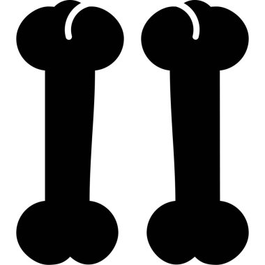 dambıl fitness egzersiz simgesi ana hat biçiminde