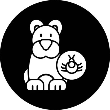 hayvan simgesi vektör illüstrasyonu