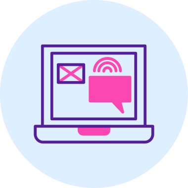 e-posta pazarlama vektör simgesi