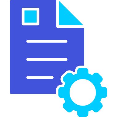 Dosya. Web simgesi basit illüstrasyon