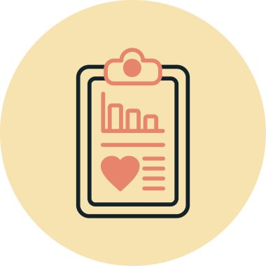 Modern simgenin vektör illüstrasyonu