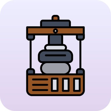 Modern b 'nin vektör illüstrasyonunda fener simgesi eksikliği