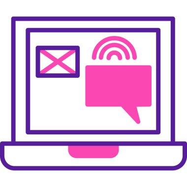 seo modern simgesinin vektör illüstrasyonu