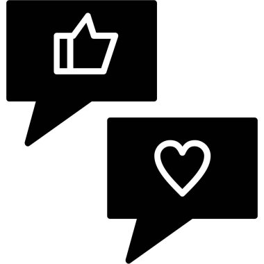 Konuşma baloncukları simgesi seti