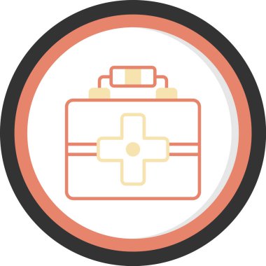 Modern bir simgenin vektör illüstrasyonu