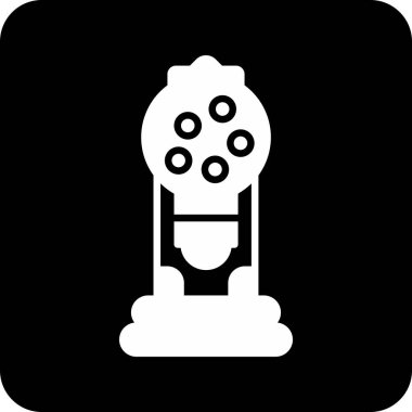 vektör patlamış mısır simgesi, vektör illüstrasyonu