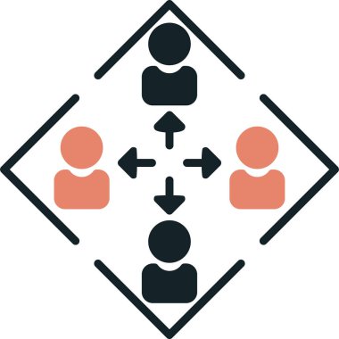 İş ve finans vektör illüstrasyonu