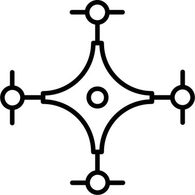 ağ bağlantısı simgesi ana hat biçiminde