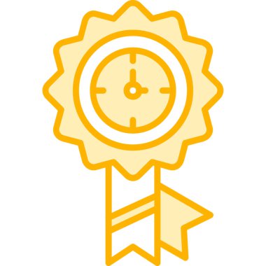 Madalya. Web simgesi basit illüstrasyon