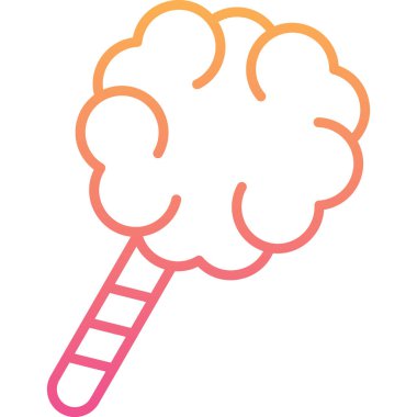 Bulut simgesi vektör illüstrasyonu