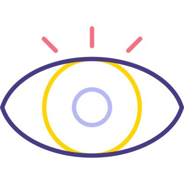 Göz vektör simge tasarlamak