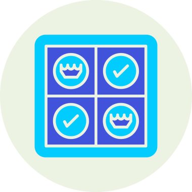 Moda stili izole edilmiş arkaplan simgesi