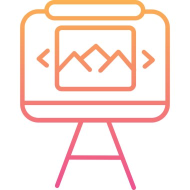 Ağ simgesi. Seo 'nun basit illüstrasyonu