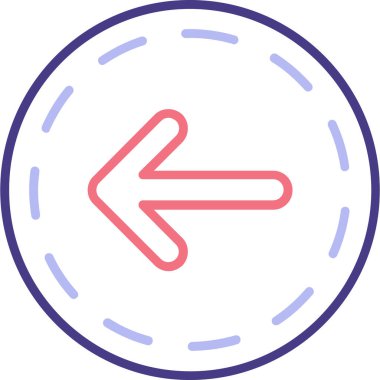 Yön oku. Basit resimleme