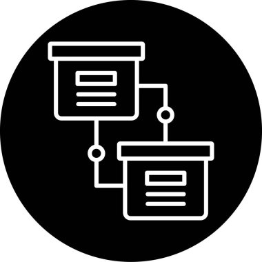 vektör sunucu illüstrasyonu