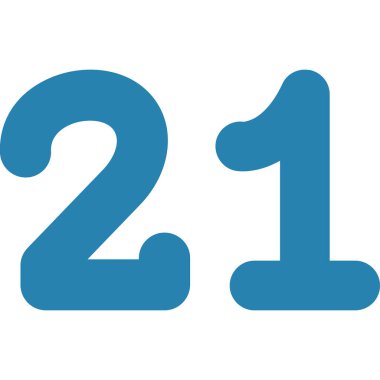 27 yıllık sayı vektör tasarımı