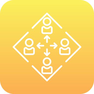 seo modern simgesinin vektör illüstrasyonu