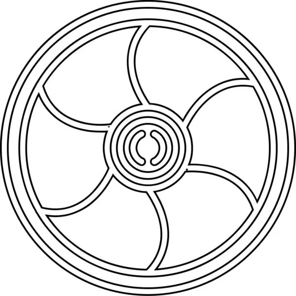 çiçek simgesi, vektör illüstrasyonu