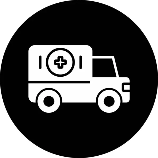 Vektör Ambulans simgesi çizimi