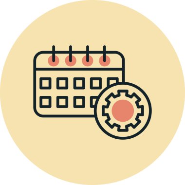 seo modern simgesinin vektör illüstrasyonu