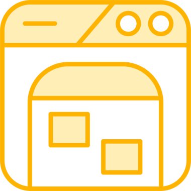 vektör yiyecek ve içecek simgesi