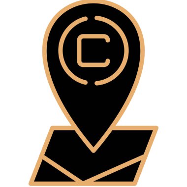 harita işaretleyici konumu simgesi